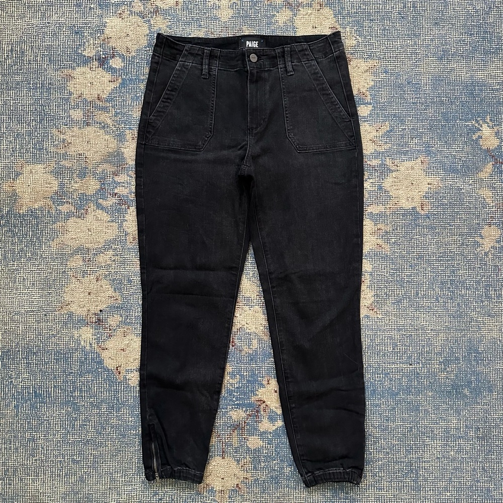 PAIGE Mayslie Jogger in Washed Black 28